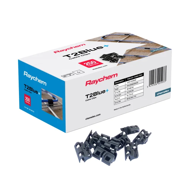 FLOOR HEATING CABLE CLIP 250 PCS - klipsy do przewodów grzejnych Raychem
