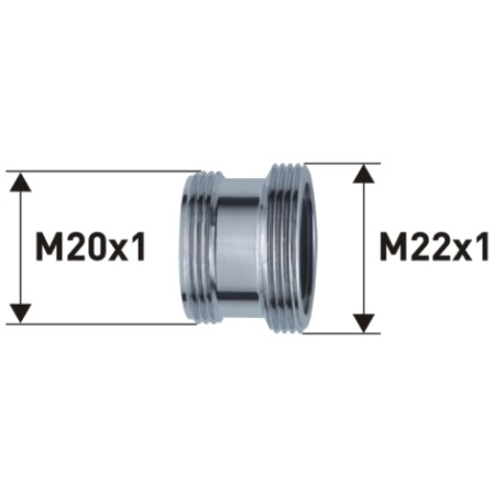 adapter M20x1/M22x1 - Neoperl