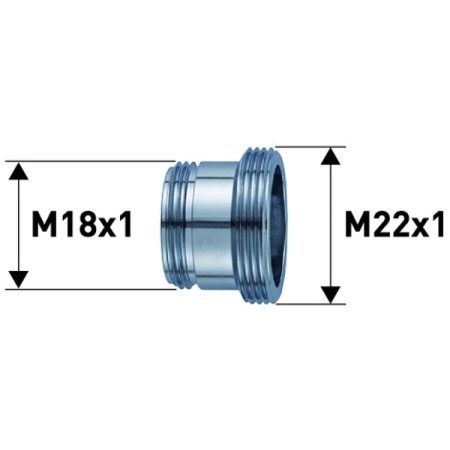 adapter M18x1/M22x1 - Neoperl
