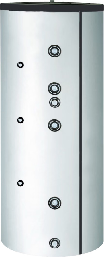 ACV TSA 2CO 200 - emaliowany zasobnik c.w.u. z dwiema wężownicami, 200 l