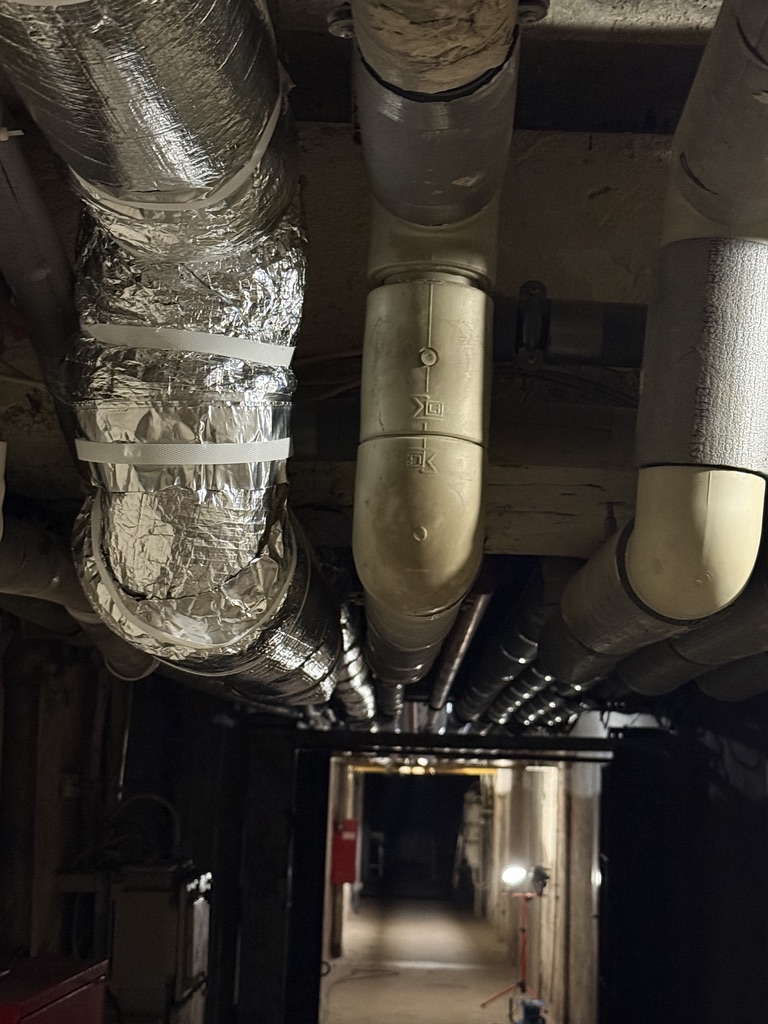 Izolacja rury CWU DN80 50 mm z płaszczem aluminiowym - przykład ograniczenia strat ciepła