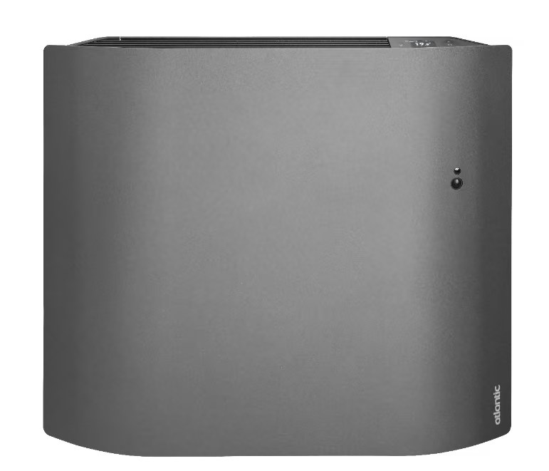 Atlantic DIVALI NEO 1000W ZigBee (NOWOŚĆ) radiator ciepła z funkcją LIGHT (kolor ANTHRAZITE)