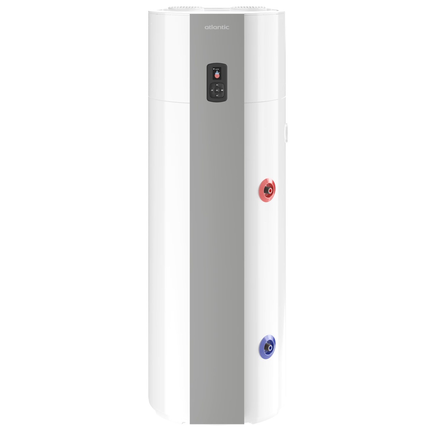 Atlantic EXPLORER 200 WiFi COIL R290 (NOWOŚĆ) stojący termodynamiczny ogrzewacz wody z grzałką elektryczną i wężownicą 1,2m2