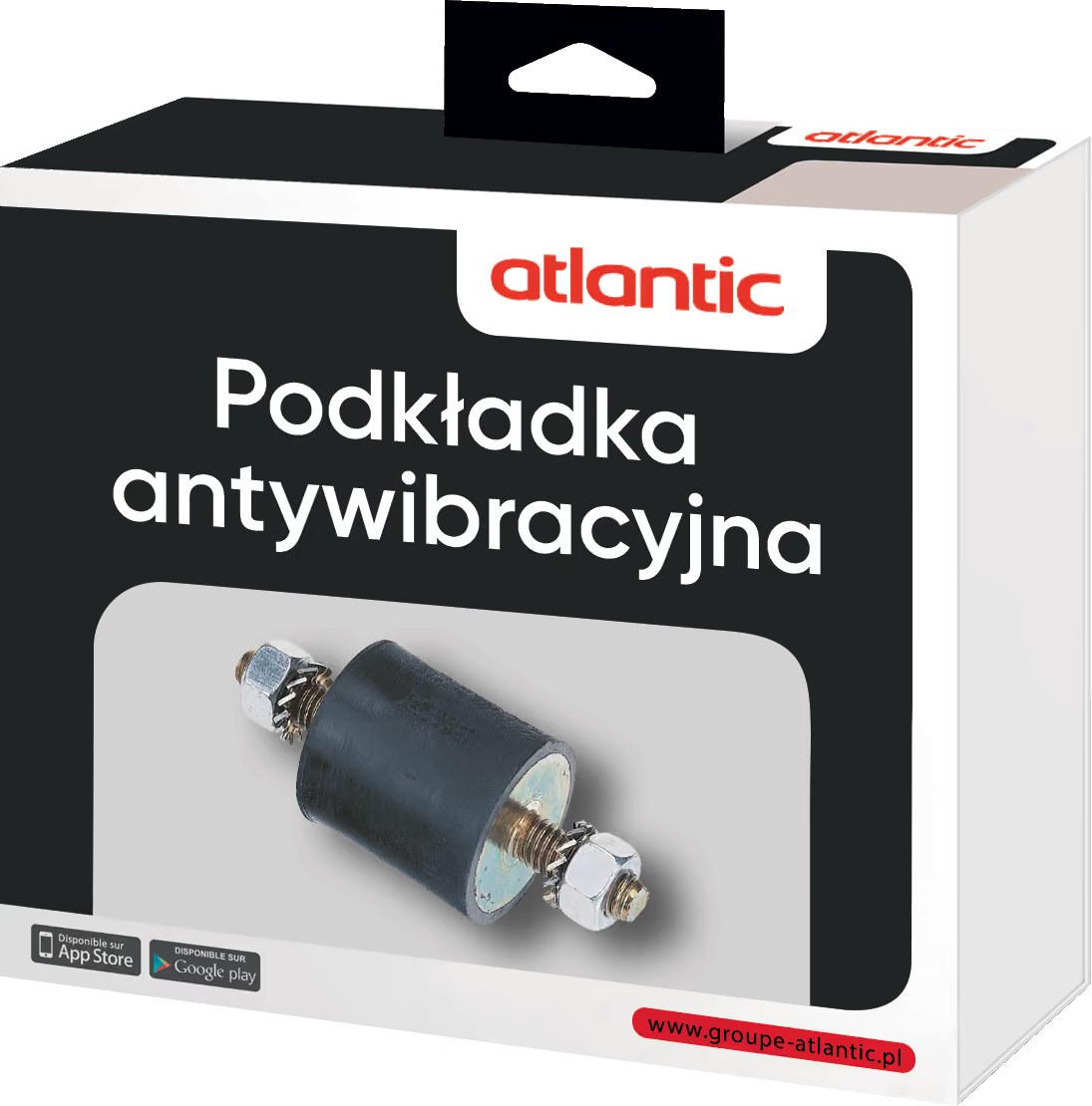 Atlantic Zestaw podkładek antywibracyjnych (4szt.)
