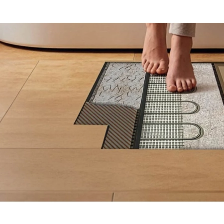 Technotherm FH Premium - przykład ułożenia w podłodze Technotherm FH Premium - przykład ułożenia w podłodze