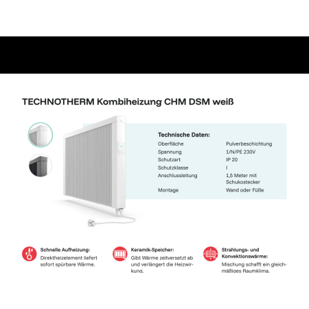 TECHNOTHERM Infrared Blackboard ISP-TAF 600 - promiennik podczerwieni