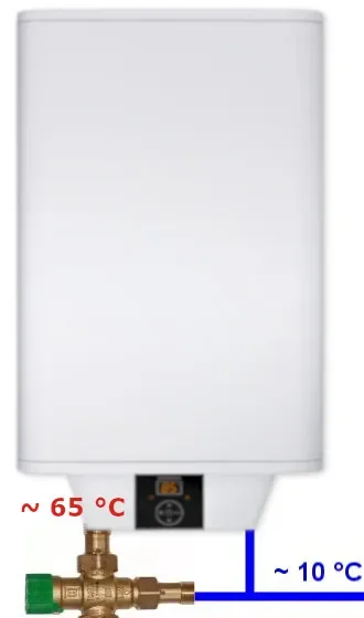 PSH Universal 100 EL bojler, pojemnościowy ogrzewacz wody - panel sterowania bojlera PSH Universal Stiebel Eltron