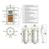 Cordivari ECO-COMBI 2 DOMUS 200 l - bufor z przygotowaniem c.w.u.