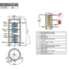 Cordivari ECO-COMBI 1 VB HE 500 l - bufor z przygotowaniem c.w.u.