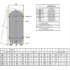 Cordivari bufor 300 l - bufor instalacji grzewczej/chłodniczej