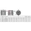 Cordivari Osadnik Imhoffa PE 750 l, 5 RLM