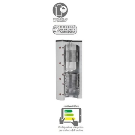 Cordivari COMBI 3 WC 1000 l - bufor z przygotowaniem c.w.u.