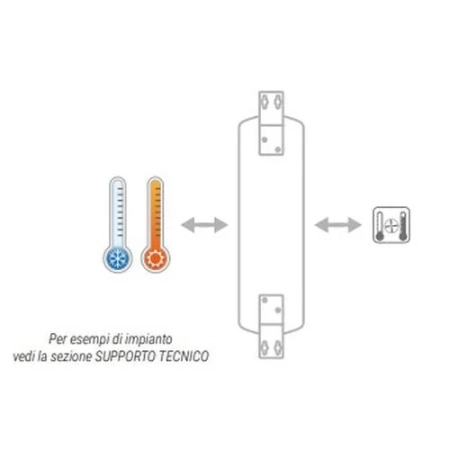 Cordivari VOLANO UP 100 l - bufor instalacji grzewczej/chłodniczej