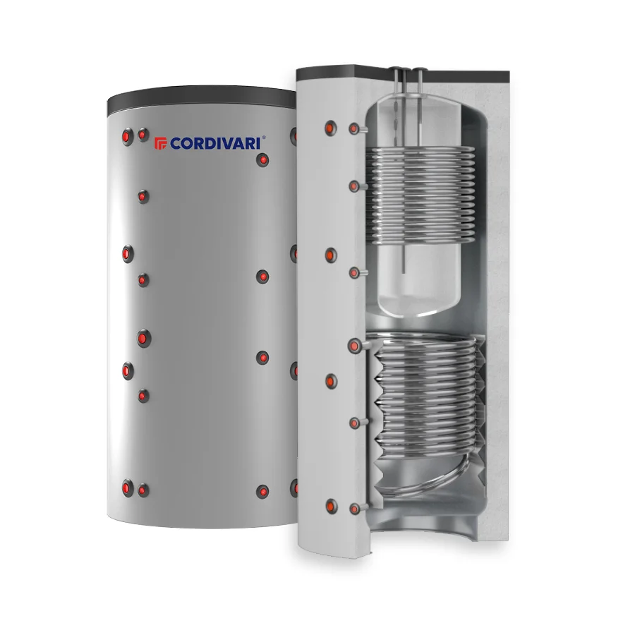Cordivari COMBI 3 INOX 600 l - bufor z przygotowaniem c.w.u.