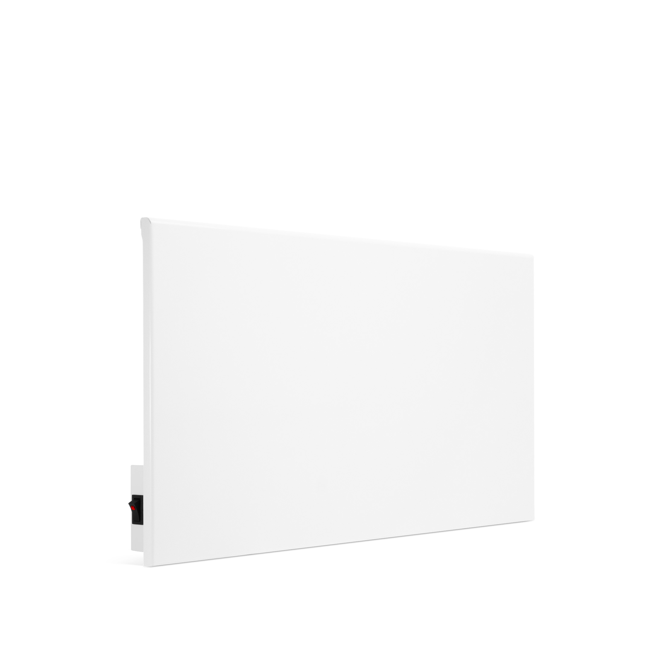 Grzejnik stalowy HD-WAVE STEEL z włącznikiem on/off, moc 300 W - biały