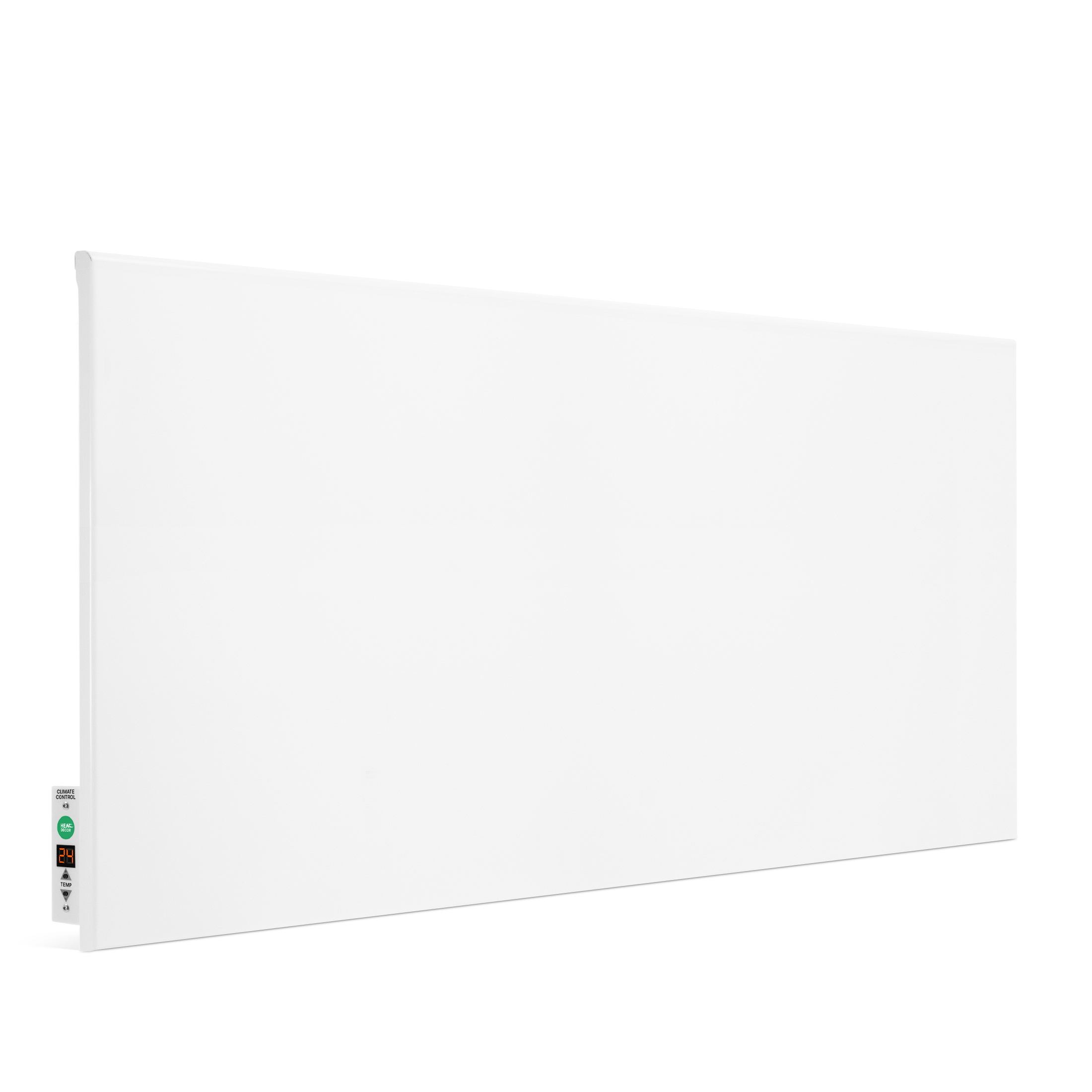 Grzejnik na podczerwień HD-WAVE STEEL z termostatem, moc 1000 W - biały