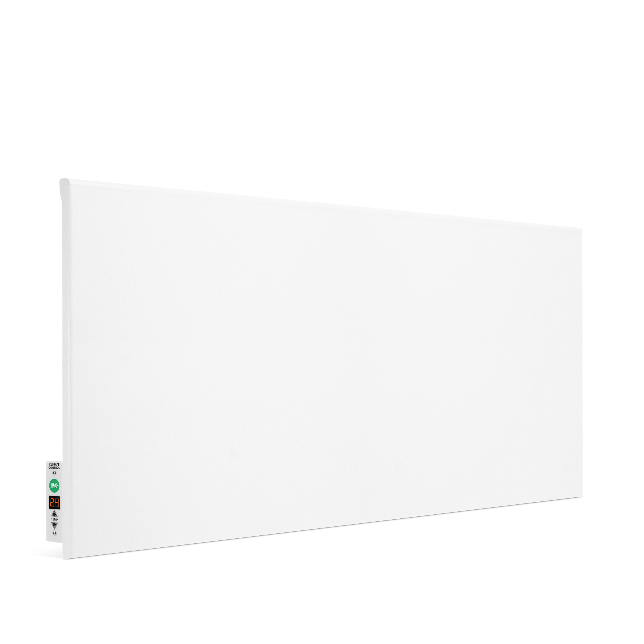 Grzejnik na podczerwień HD-WAVE STEEL z termostatem, moc 700 W - biały