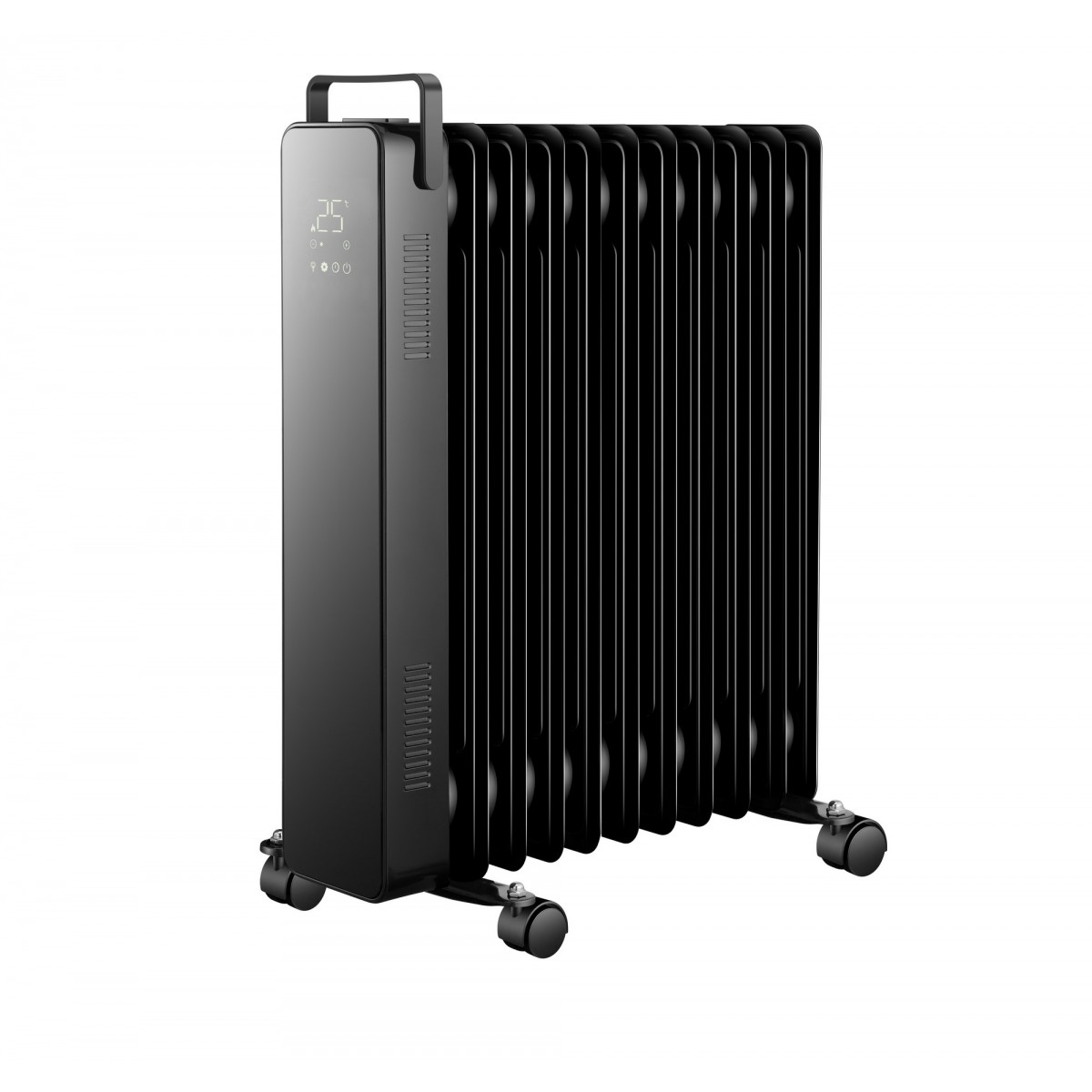 Grzejnik elektryczny olejowy VOLT 2500W Smart Black 11 zeberek