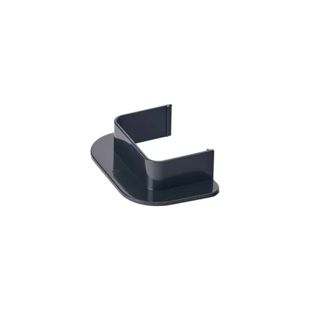 QsanTec / Entrade KC-8-K - zaślepka ścienna czarna 77 mm