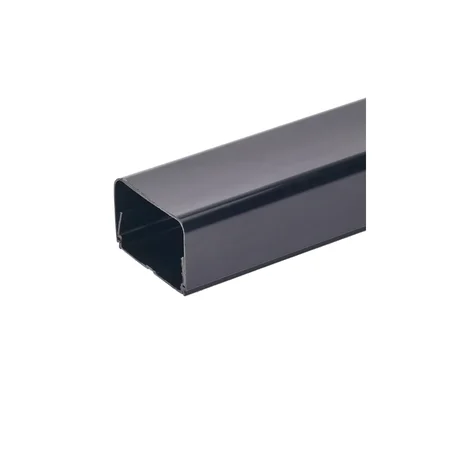 QsanTec / Entrade KD-8-K - kanał instalacyjny prosty czarny 77x54 mm, długość 2 m