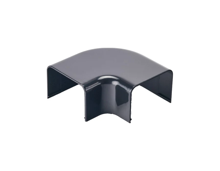 QsanTec / Entrade KY-8-K - narożnik zewnętrzny czarny 77 mm