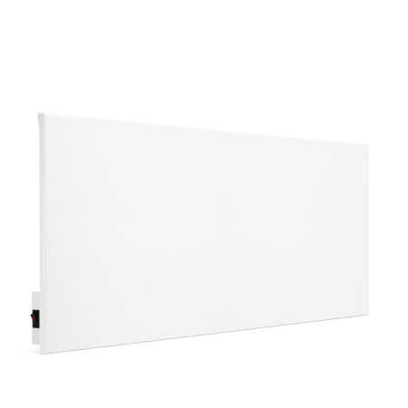 Grzejnik stalowy HD-WAVE STEEL z włącznikiem on/off, moc 500 W - biały