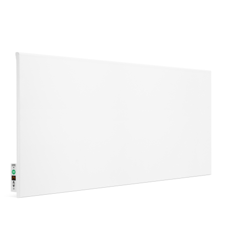 Grzejnik na podczerwień HD-WAVE STEEL z termostatem, moc 1000 W - biały