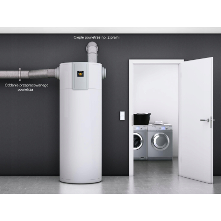 Pompa ciepła Stiebel Eltron SHP-A 300 Plus - widok produktu pompa ciepla do cieplej wody uzytkowej Stiebel Eltron seria SHP