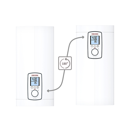 DHE 27 - komfortowy elektroniczny przepływowy ogrzewacz wody 27 kW - Stiebel Eltron - widok produktu Stiebel Eltron