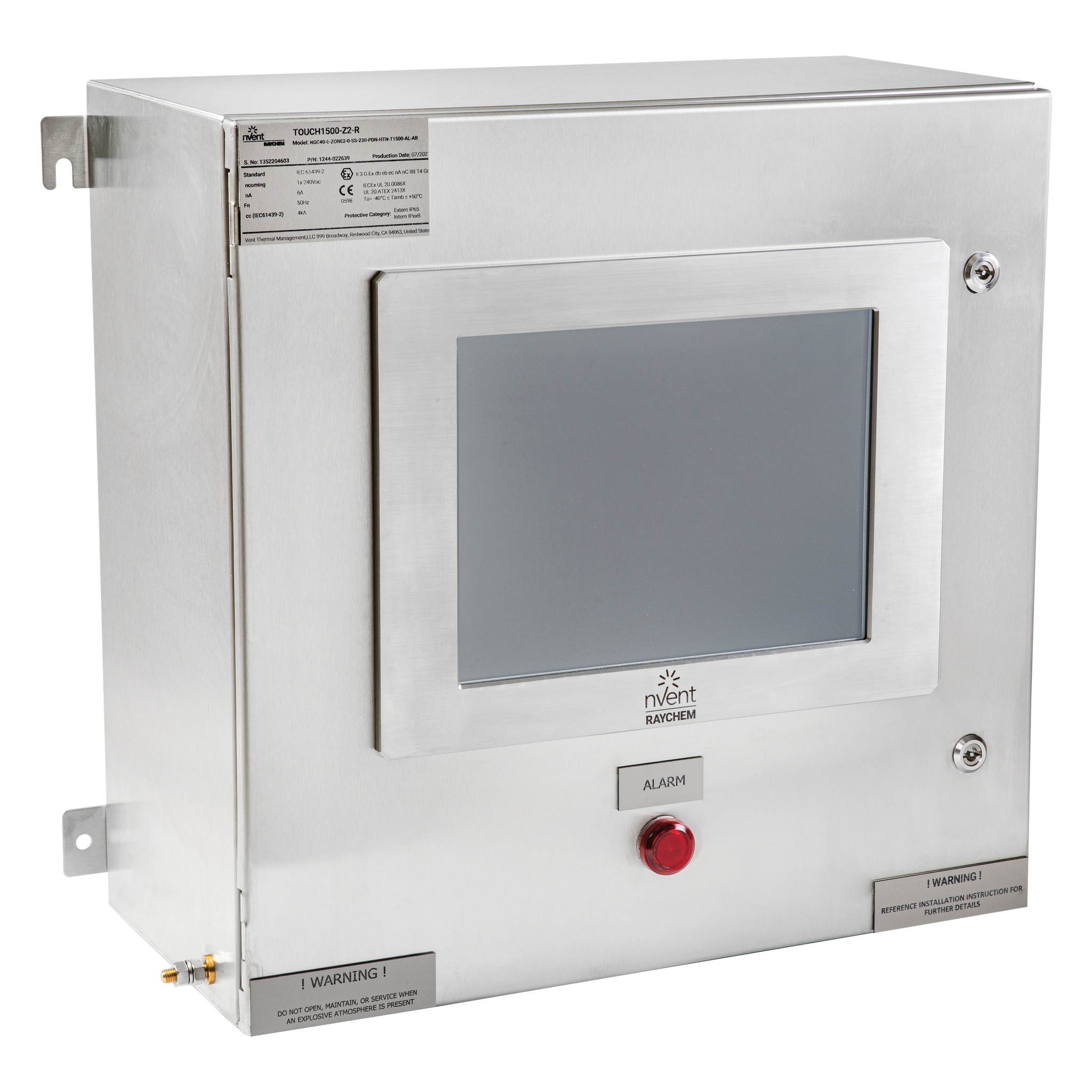 TOUCH1500-EX - jednostka centralna TOUCH1500-EX - Chemelex Raychem
