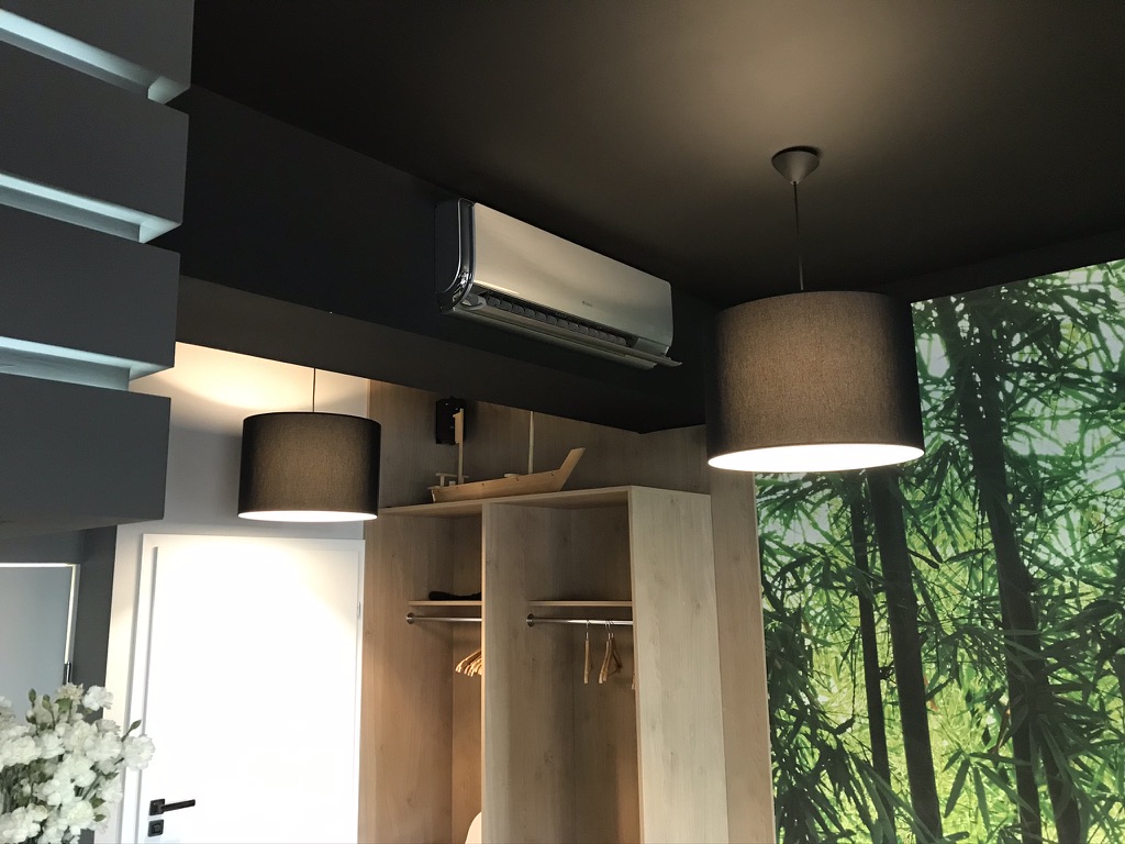 Klimatyzator w apartamencie - realizacja