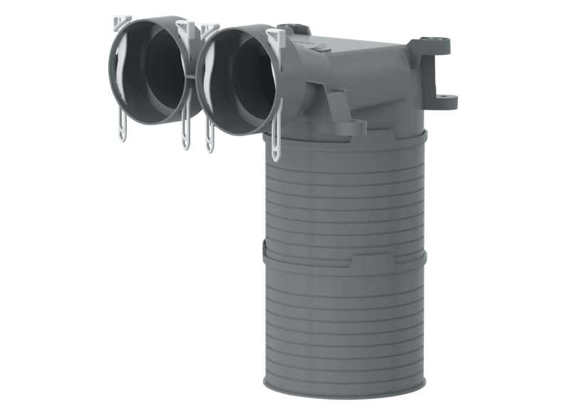 LVS WDA 125-2-75 - wylot ścienny / sufitowy - Stiebel Eltron