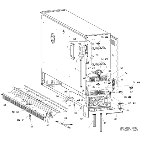 Rysunek serwisowy STIEBEL ELTRON 238727 SHF/SHS