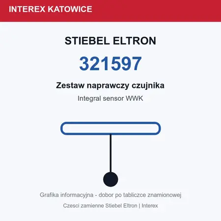 Grafika informacyjna STIEBEL ELTRON 321597 czujnik temperatury