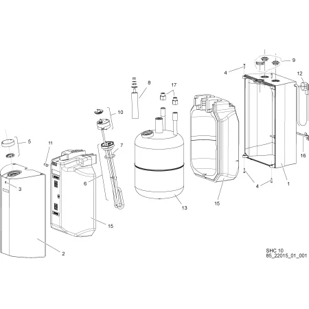 STIEBEL ELTRON 323214 anoda - Anode Bgr. Ers. do SHC