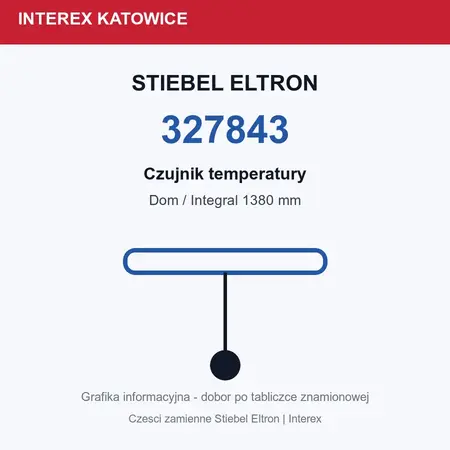 Grafika informacyjna STIEBEL ELTRON 327843 czujnik temperatury