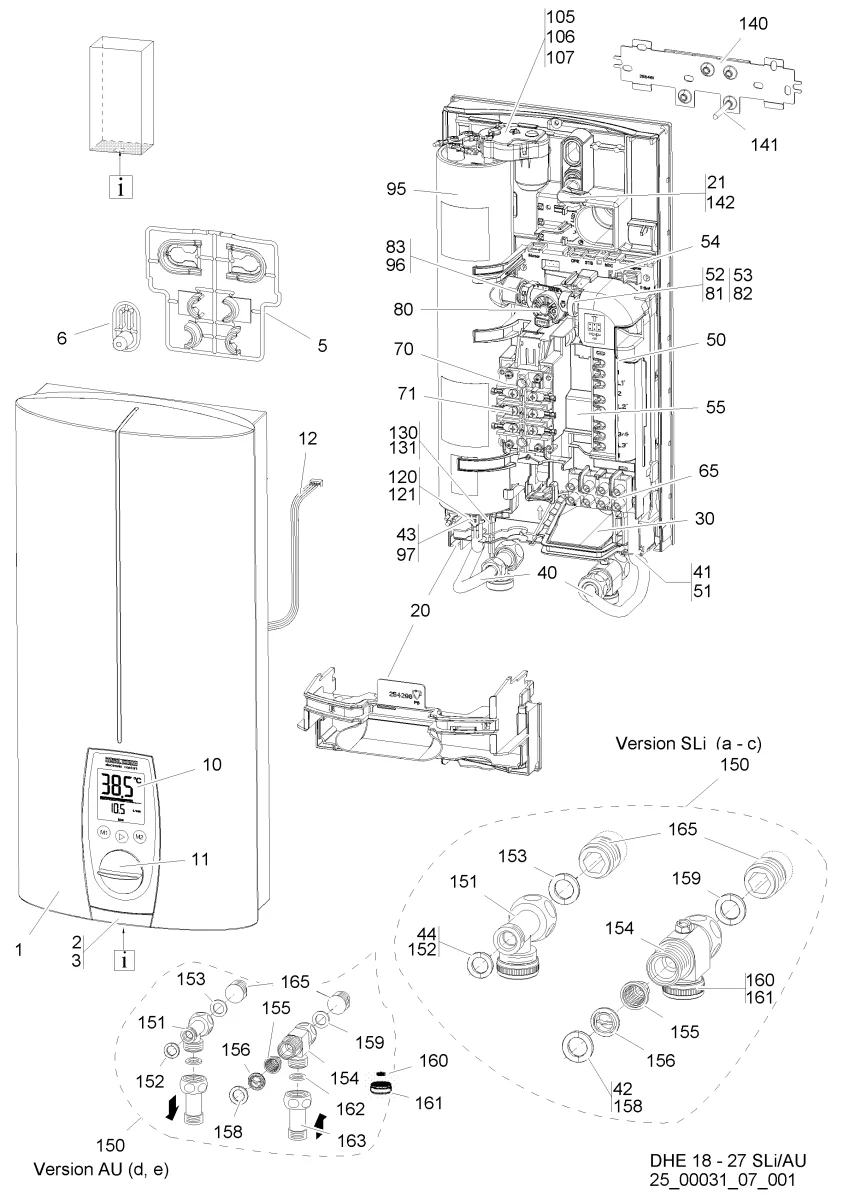 STIEBEL ELTRON 067475 część zamienna - Stopfen G1/2 CuZn do DHE