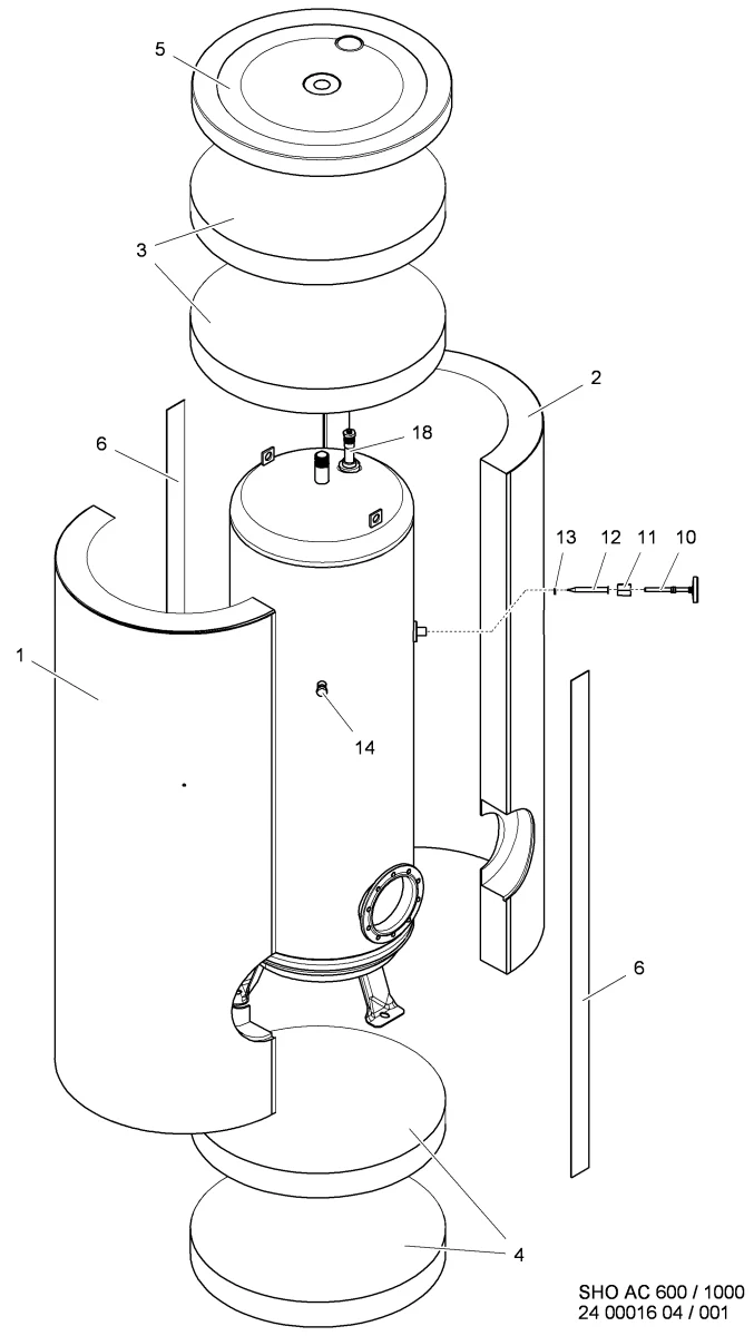 STIEBEL ELTRON 143499 anoda - Signal-Gliederanode G 1 1/4" x 920 mit Anzeigeverlängerung do SHO