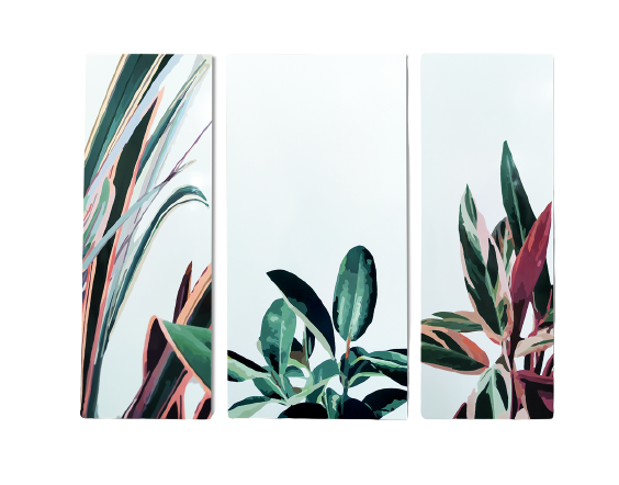 UDEN-S — "Vichnist'" (triptych) — Metal-ceramic design heater "Vichnist'" (triptych)