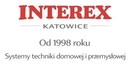 Interex Katowice. Od 1998 roku. Systemy techniki domowej i przemysłowej.