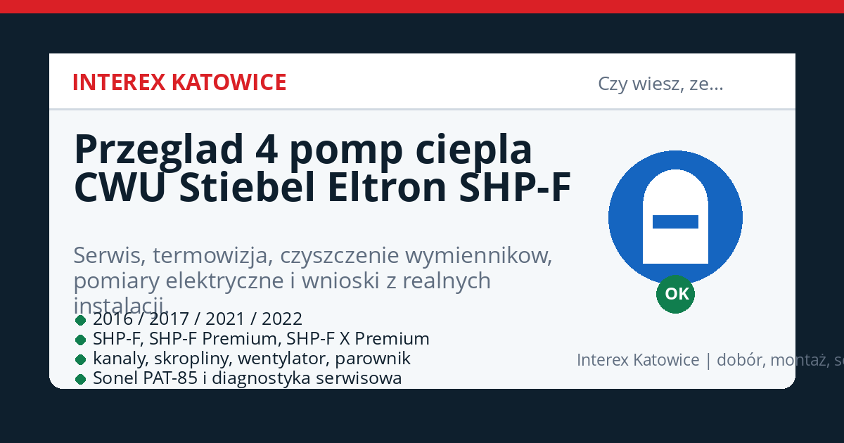Serwis i przegląd pieca akumulacyjnego STIEBEL ELTRON