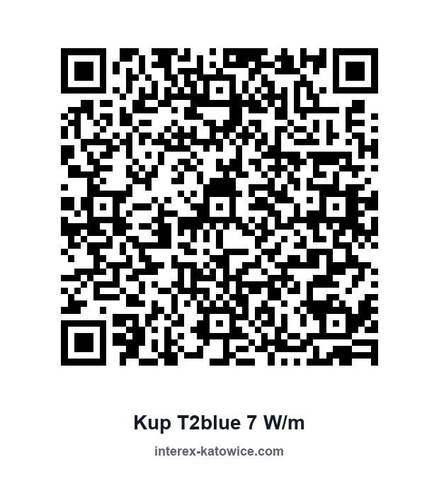 Kod QR do zakupu T2blue 7 W/m Raychem