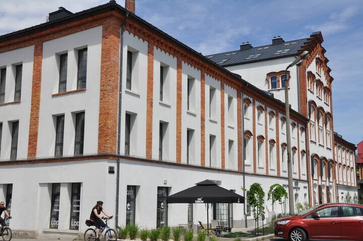 Manufaktura Grossa - elewacja po rewitalizacji